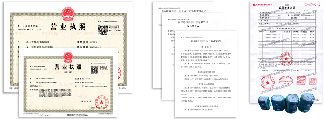 龙潭公司注册资料